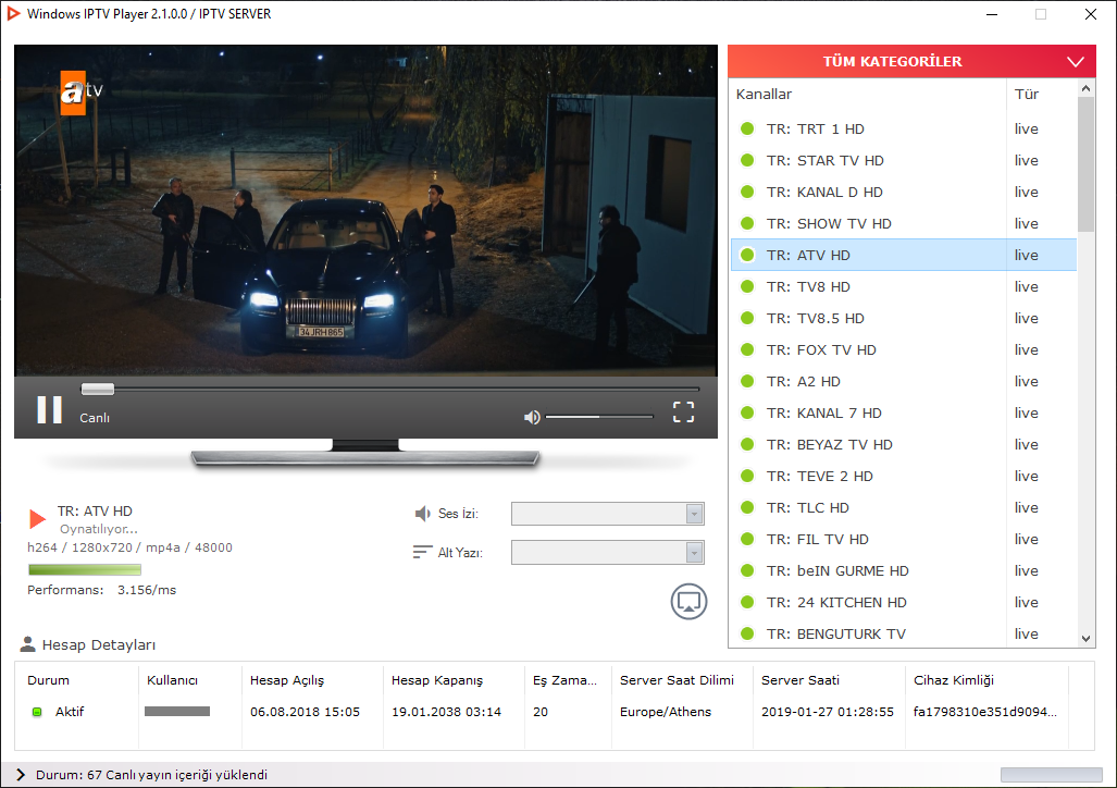 Windows IPTV Player V3